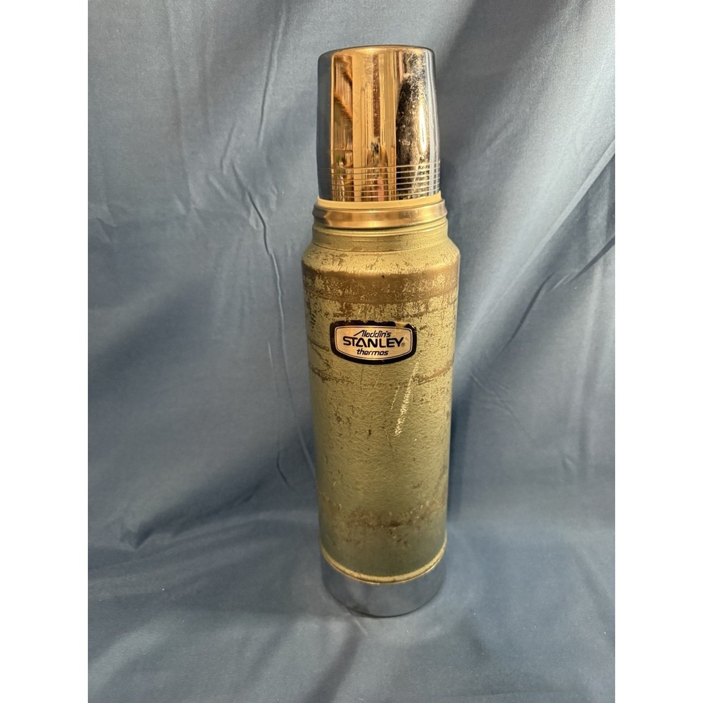 Vintage Stanley Aladdin's Vacuum Thermos Bottle